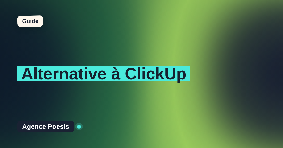 Alternative à ClickUp : le sur-mesure dont vous êtes propriétaire (2026)