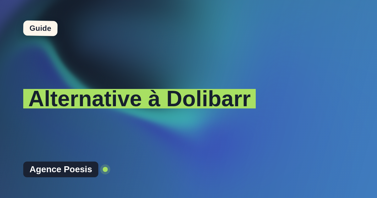 Alternative à Dolibarr : le sur-mesure dont vous êtes propriétaire (2026)