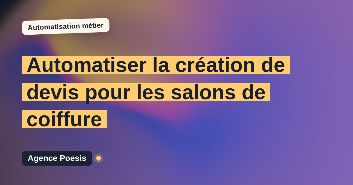 Automatiser la création de devis pour les salons de coiffure : méthode, coûts et ROI
