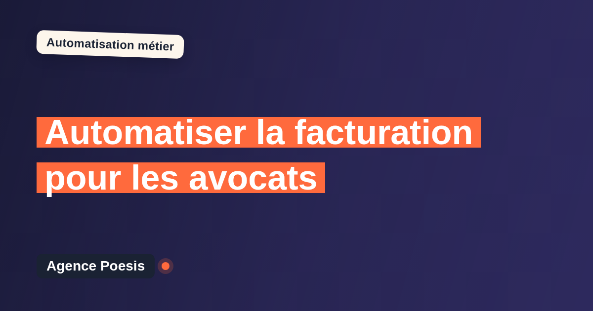 Automatiser la facturation pour les avocats : méthode, coûts et ROI