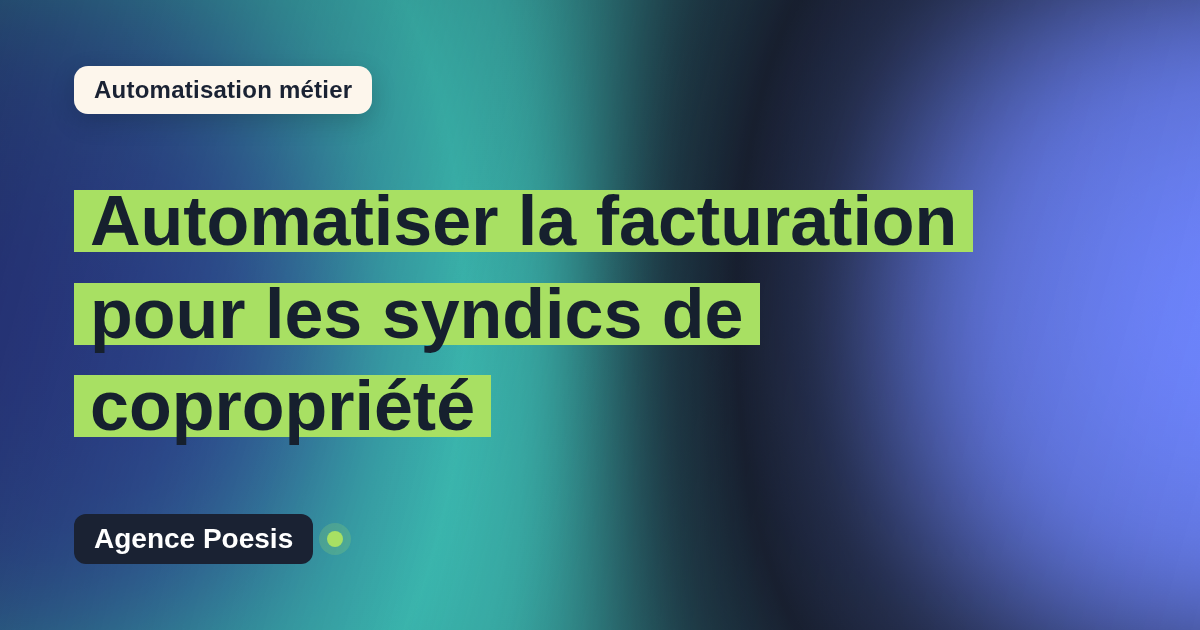 Automatiser la facturation pour les syndics de copropriété : méthode, coûts et ROI
