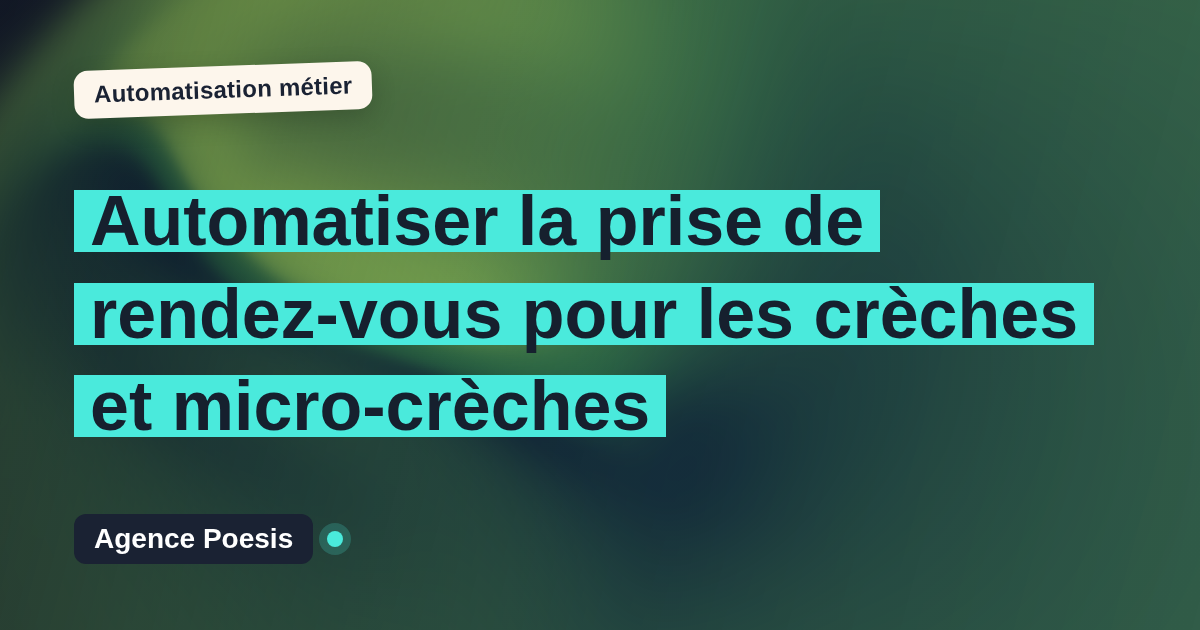 Automatiser la prise de rendez-vous pour les crèches et micro-crèches : méthode, coûts et ROI