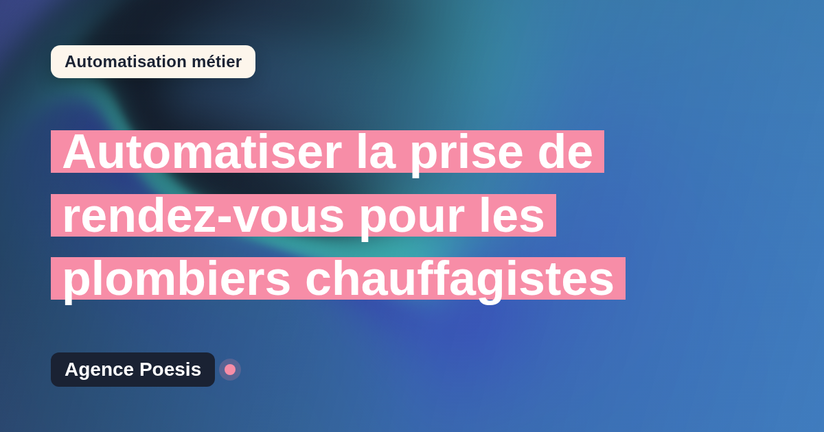 Automatiser la prise de rendez-vous pour les plombiers chauffagistes : méthode, coûts et ROI
