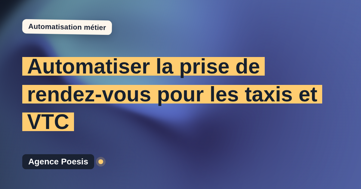 Automatiser la prise de rendez-vous pour les taxis et VTC : méthode, coûts et ROI