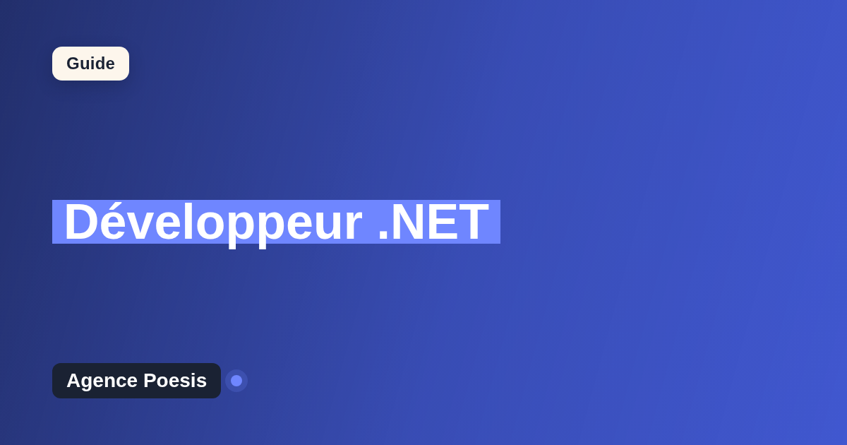 Développeur .NET : agence ou freelance, comment choisir