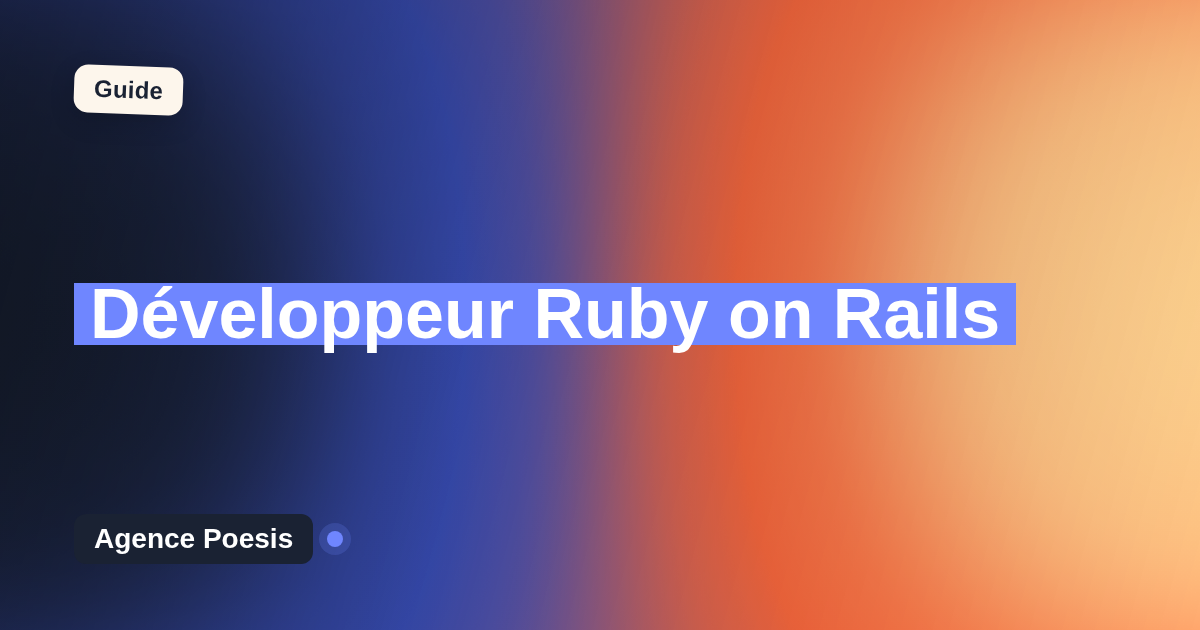 Développeur Ruby on Rails : agence ou freelance, comment choisir