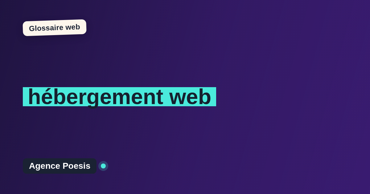hébergement web : définition simple et exemples concrets