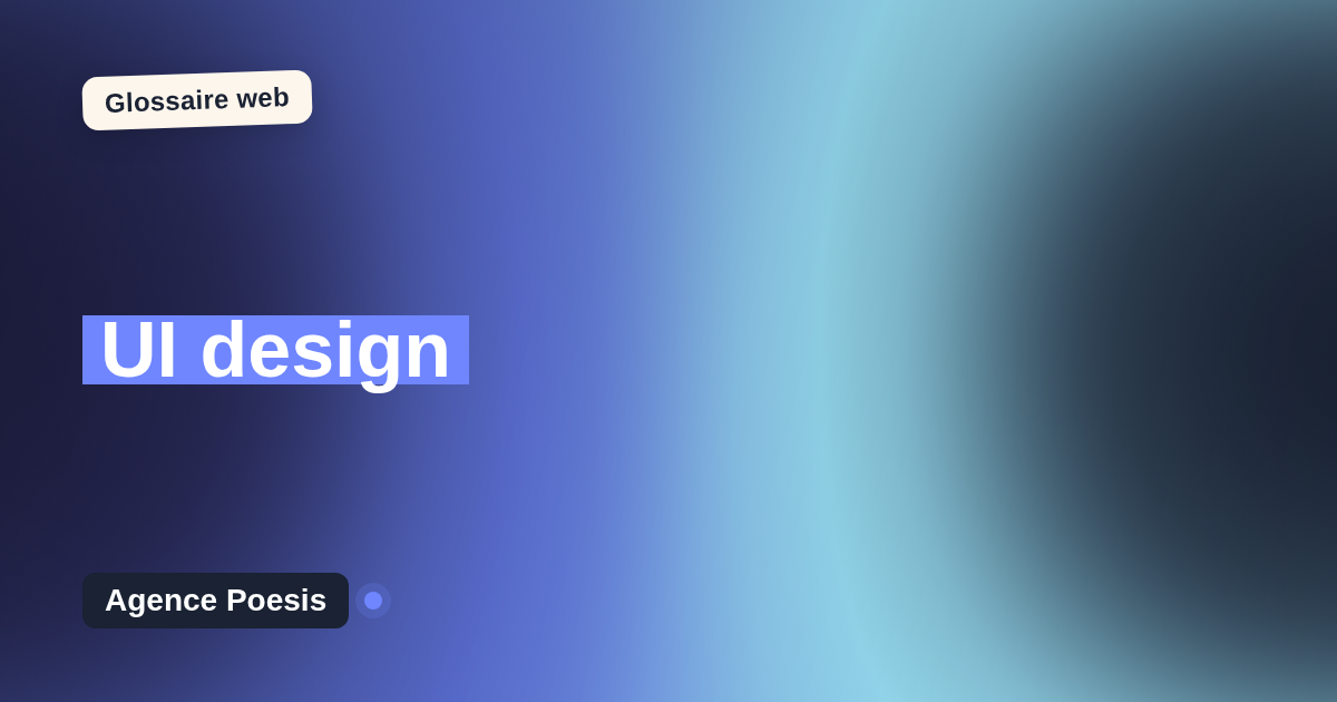 UI design : définition simple et exemples concrets