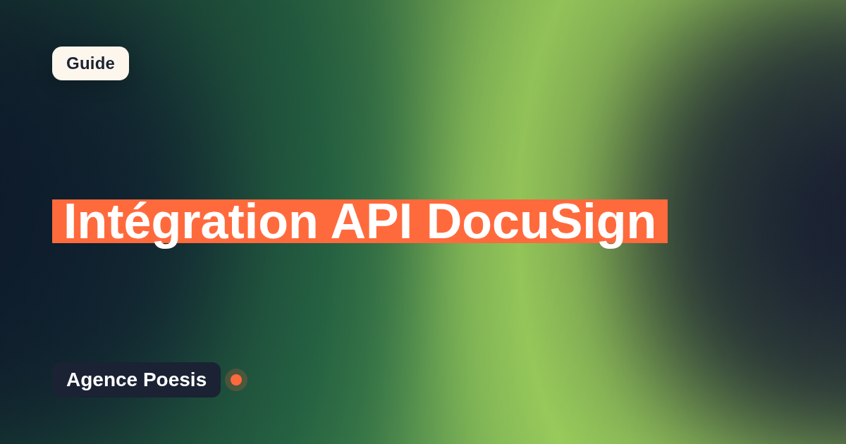 Intégration API DocuSign : connectez-le à vos outils internes