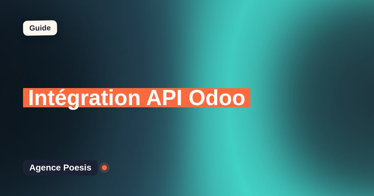 Intégration API Odoo : connectez-le à vos outils internes