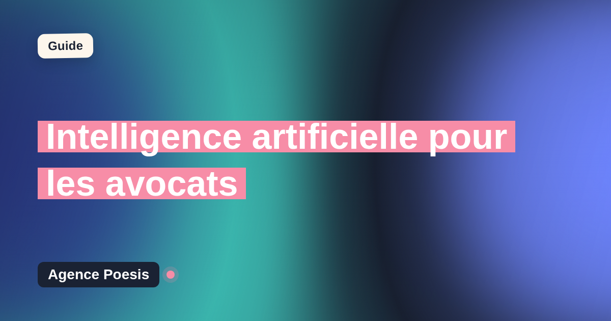 Intelligence artificielle pour les avocats : cas d'usage concrets