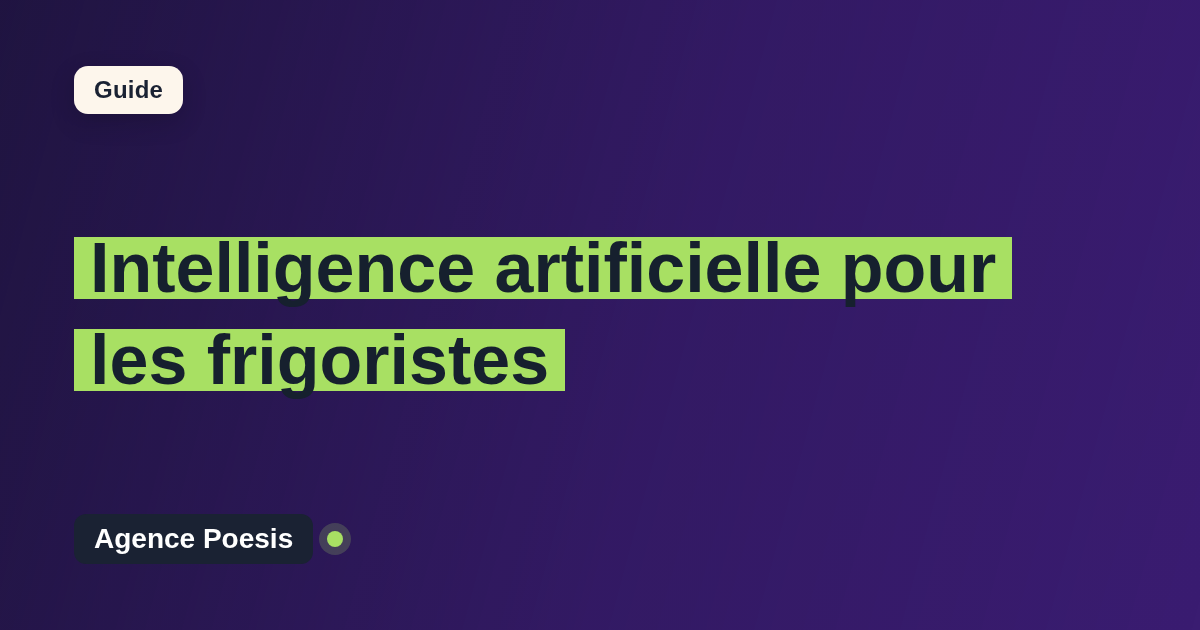 Intelligence artificielle pour les frigoristes : cas d'usage concrets