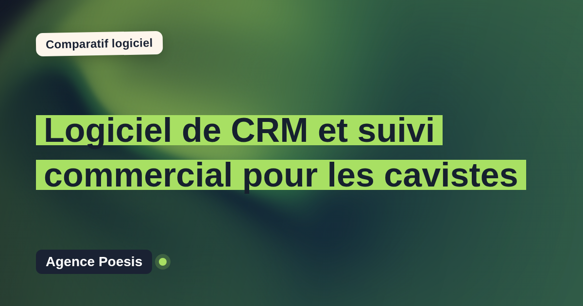 Logiciel de CRM et suivi commercial pour les cavistes : le comparatif (marché vs sur-mesure)