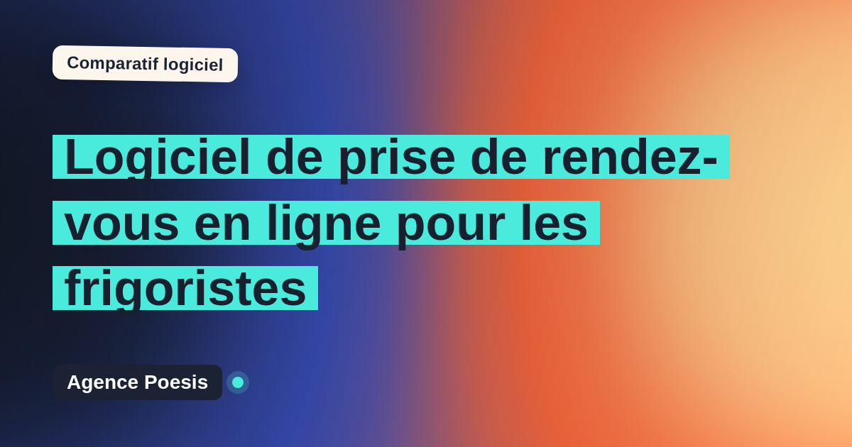 Logiciel de prise de rendez-vous en ligne pour les frigoristes : le comparatif (marché vs sur-mesure)