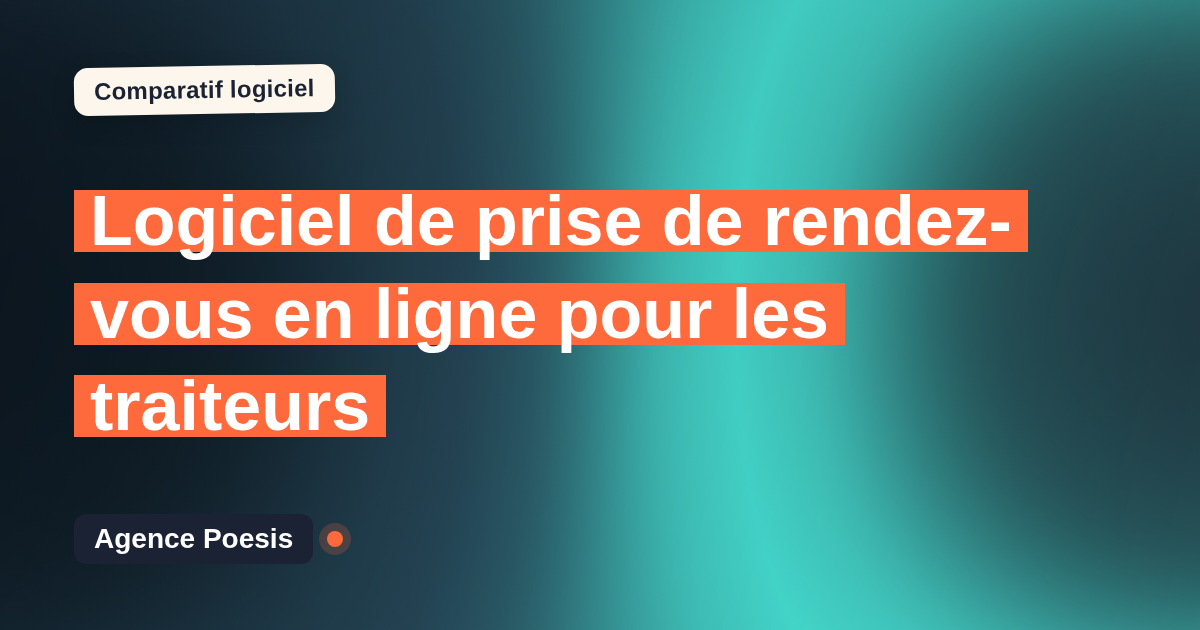 Logiciel de prise de rendez-vous en ligne pour les traiteurs : le comparatif (marché vs sur-mesure)