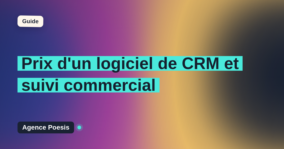 Prix d'un logiciel de CRM et suivi commercial : SaaS vs sur-mesure (2026)