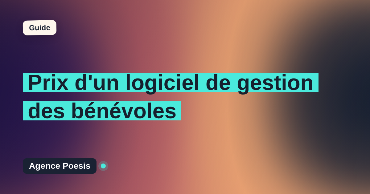 Prix d'un logiciel de gestion des bénévoles : SaaS vs sur-mesure (2026)