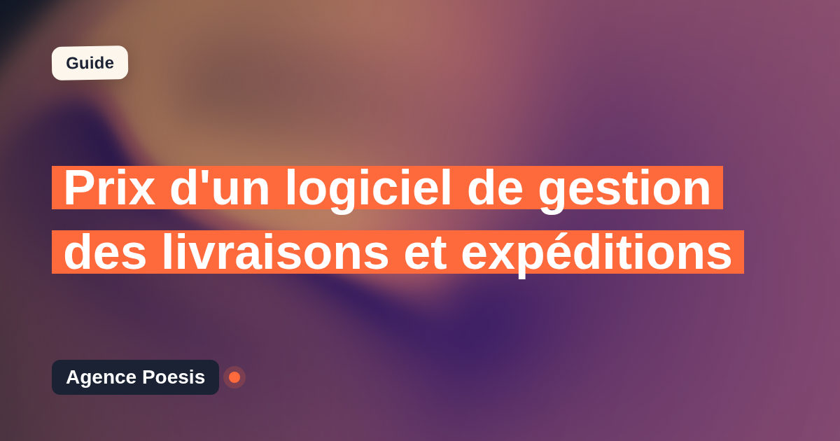 Prix d'un logiciel de gestion des livraisons et expéditions : SaaS vs sur-mesure (2026)