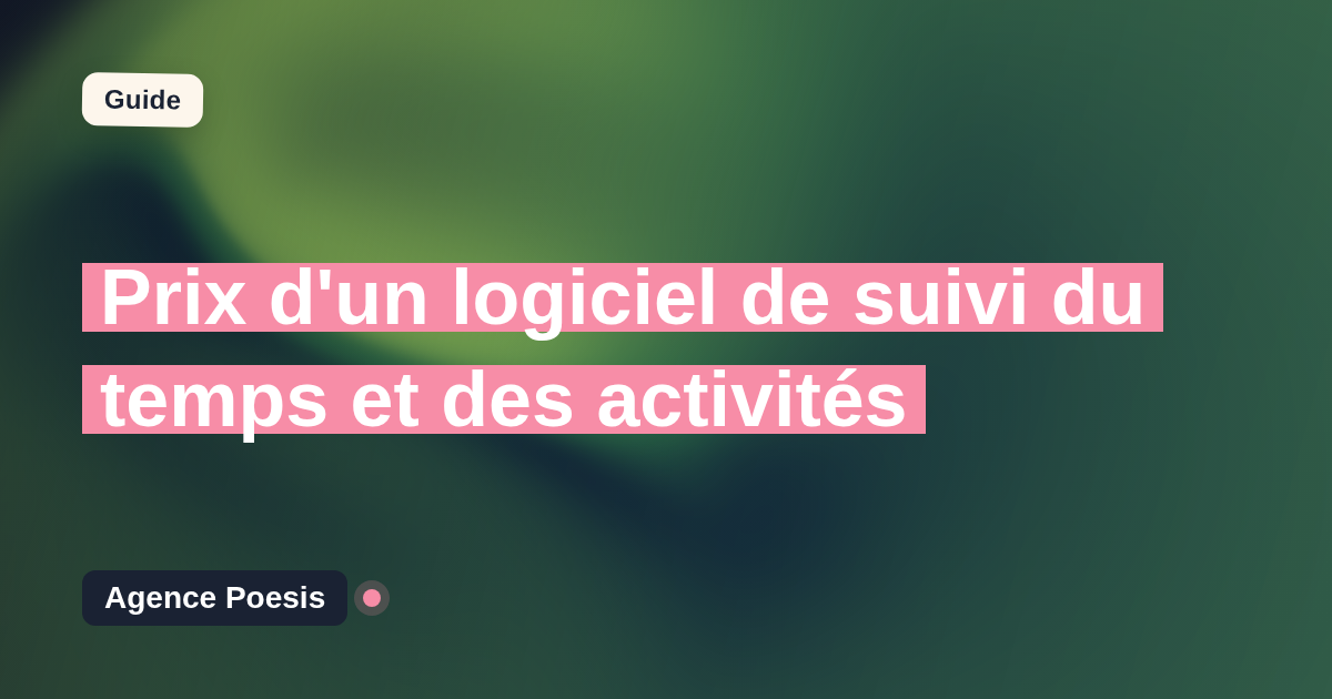 Prix d'un logiciel de suivi du temps et des activités : SaaS vs sur-mesure (2026)