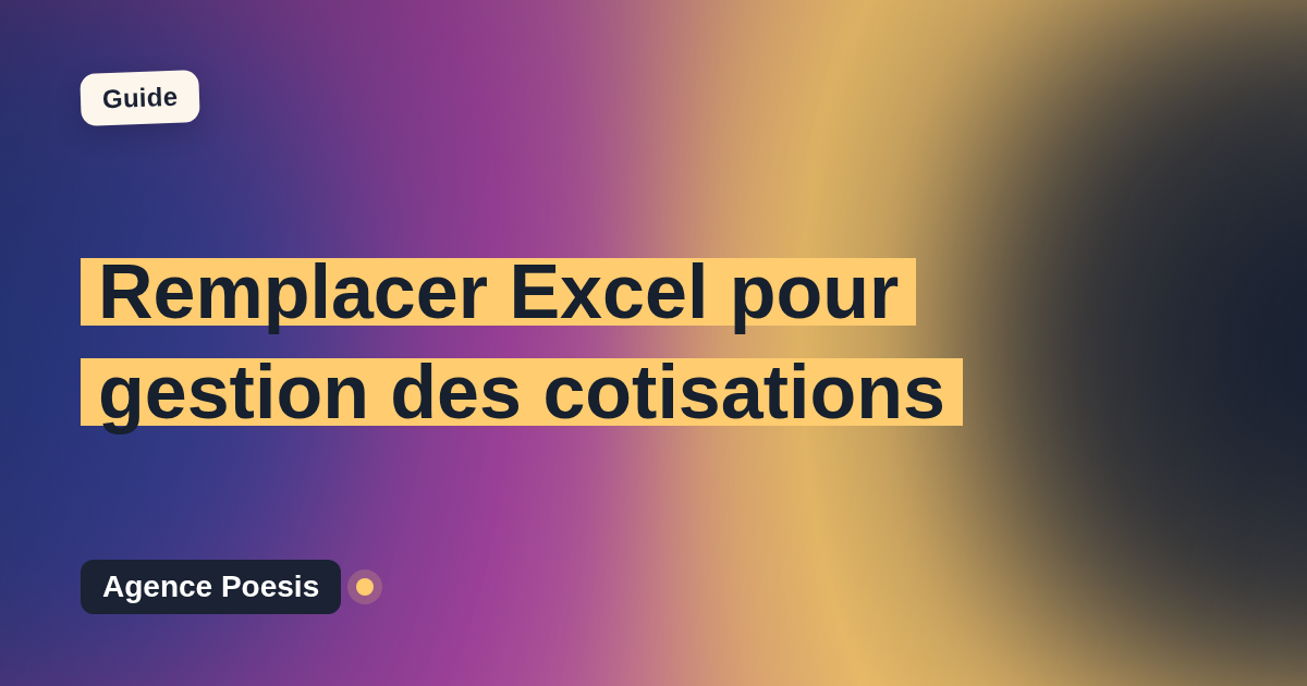 Remplacer Excel pour gestion des cotisations : quand et par quoi ?