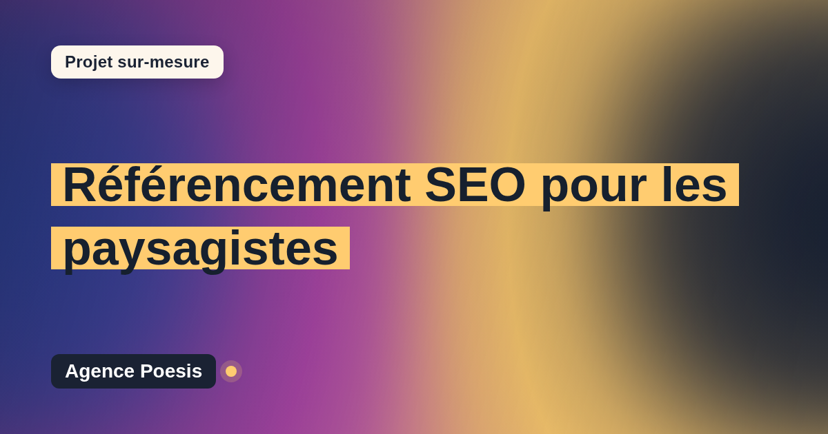 Référencement SEO pour les paysagistes : sur-mesure et sans dépendance
