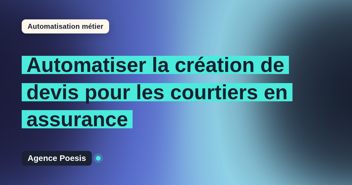 Automatiser la création de devis pour les courtiers en assurance : méthode, coûts et ROI