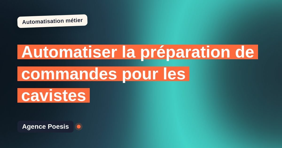 Automatiser la préparation de commandes pour les cavistes : méthode, coûts et ROI