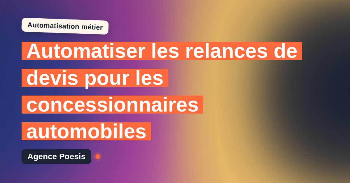 Automatiser les relances de devis pour les concessionnaires automobiles : méthode, coûts et ROI