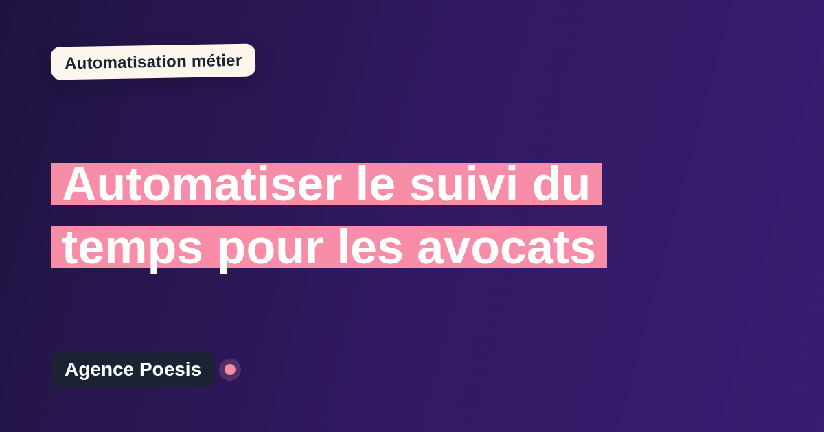 Automatiser le suivi du temps pour les avocats : méthode, coûts et ROI
