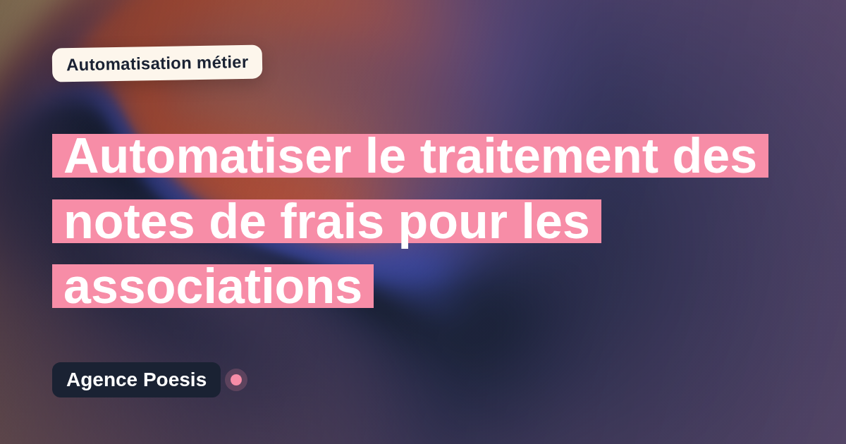 Automatiser le traitement des notes de frais pour les associations : méthode, coûts et ROI