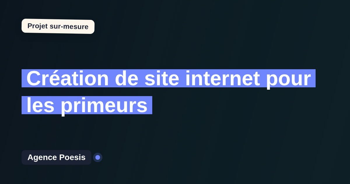 Création de site internet pour les primeurs : sur-mesure et sans dépendance
