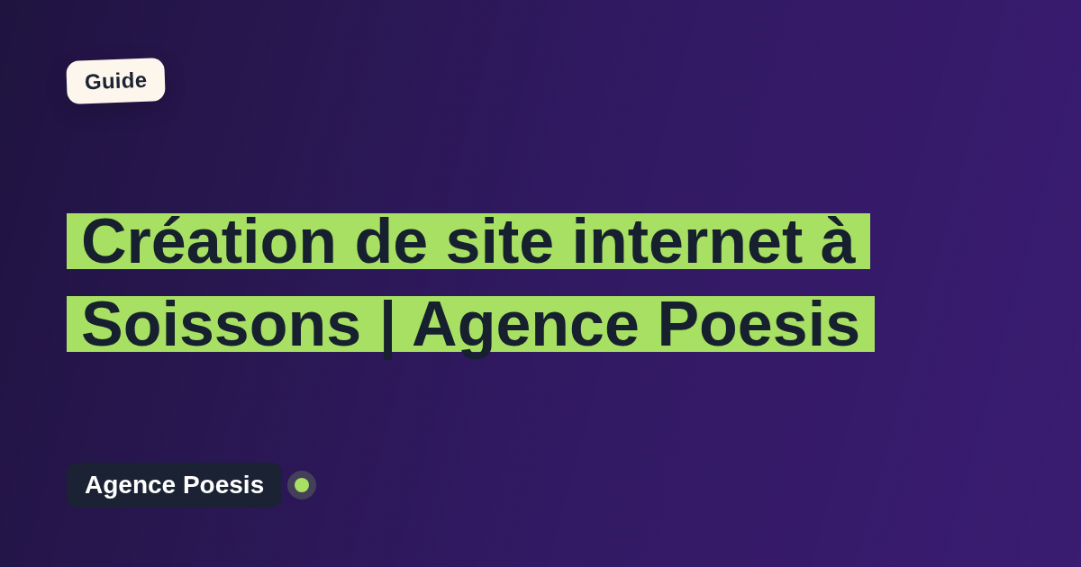 Création de site internet à Soissons | Agence Poesis