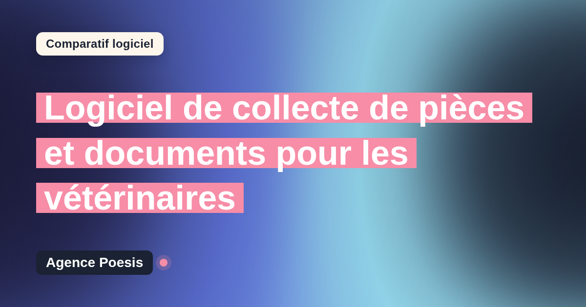 Logiciel de collecte de pièces et documents pour les vétérinaires : le comparatif (marché vs sur-mesure)