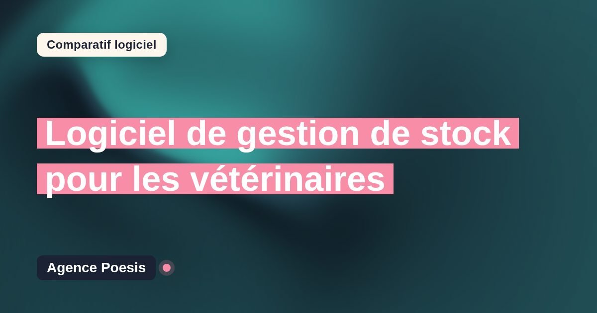 Logiciel de gestion de stock pour les vétérinaires : le comparatif (marché vs sur-mesure)