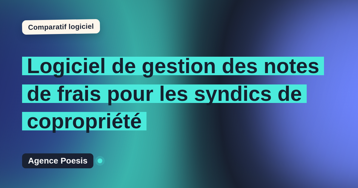 Logiciel de gestion des notes de frais pour les syndics de copropriété : le comparatif (marché vs sur-mesure)
