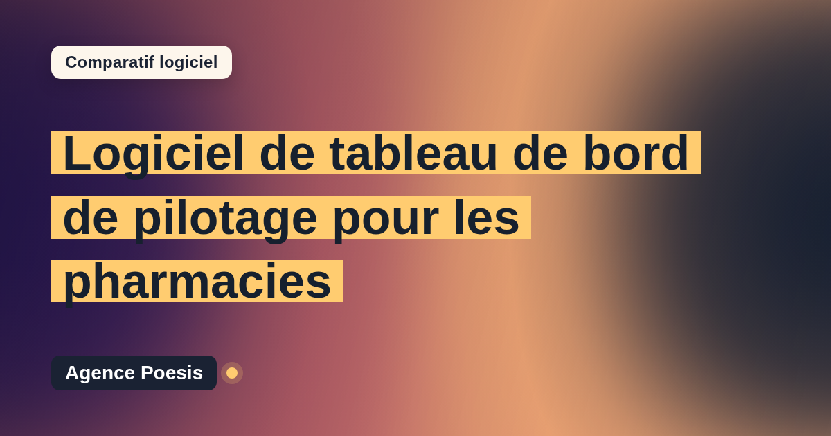 Logiciel de tableau de bord de pilotage pour les pharmacies : le comparatif (marché vs sur-mesure)