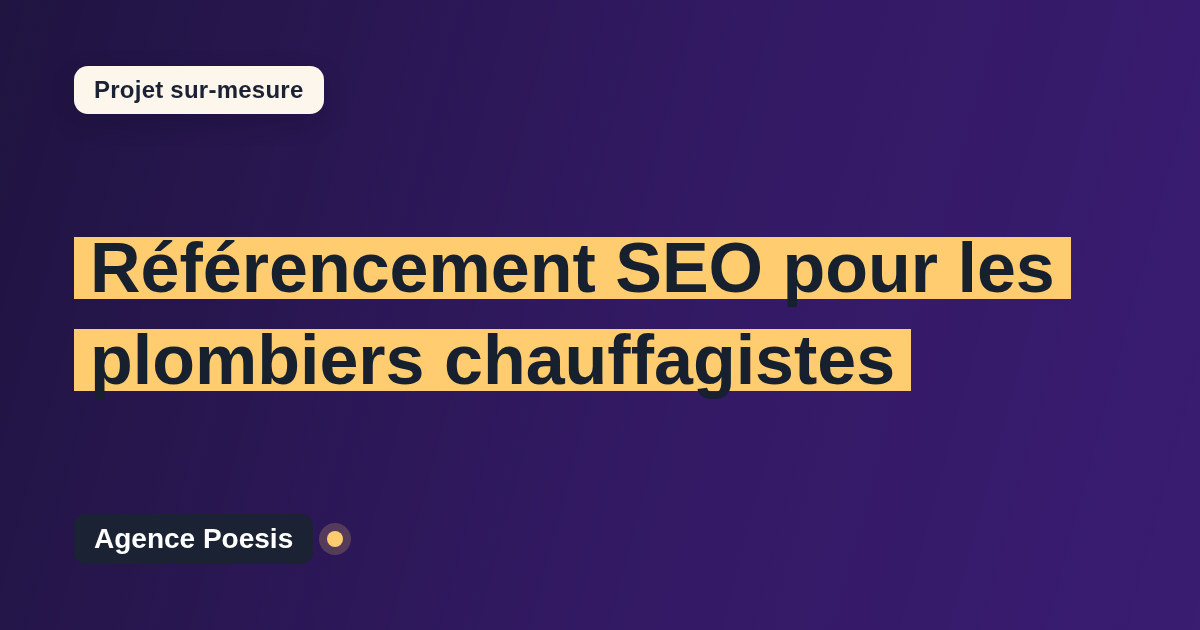 Référencement SEO pour les plombiers chauffagistes : sur-mesure et sans dépendance