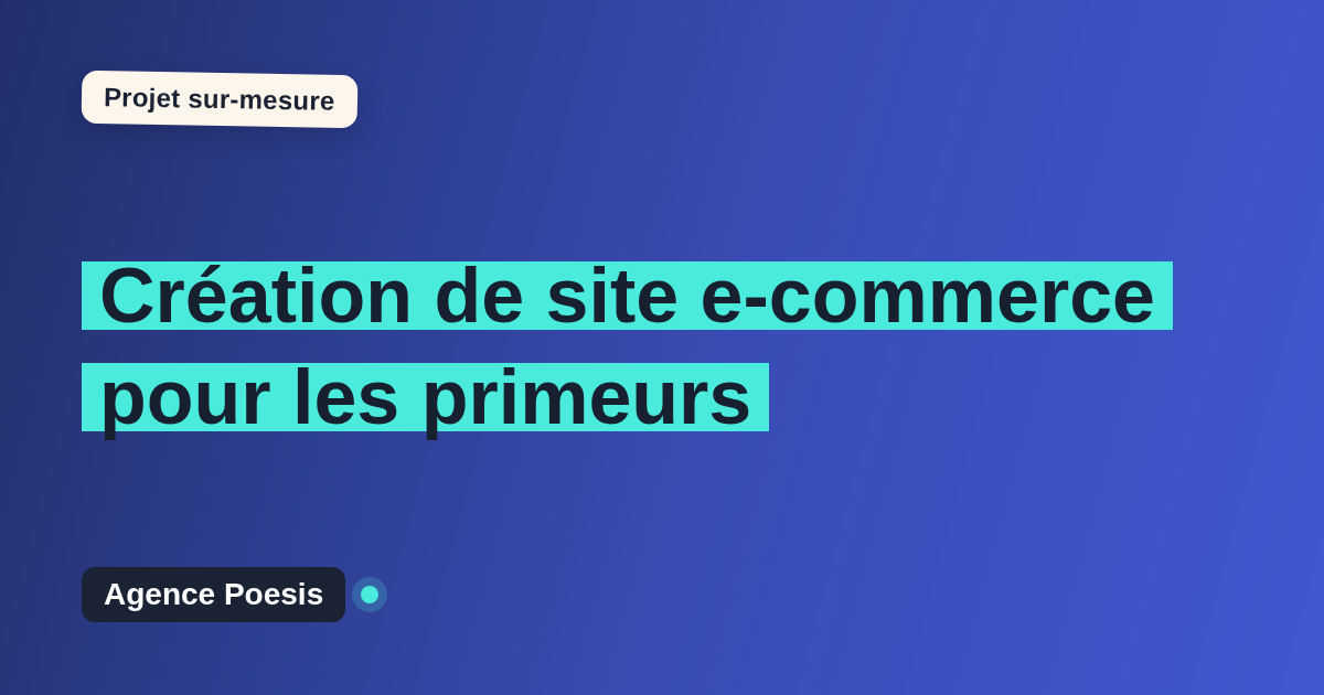 Création de site e-commerce pour les primeurs : sur-mesure et sans dépendance